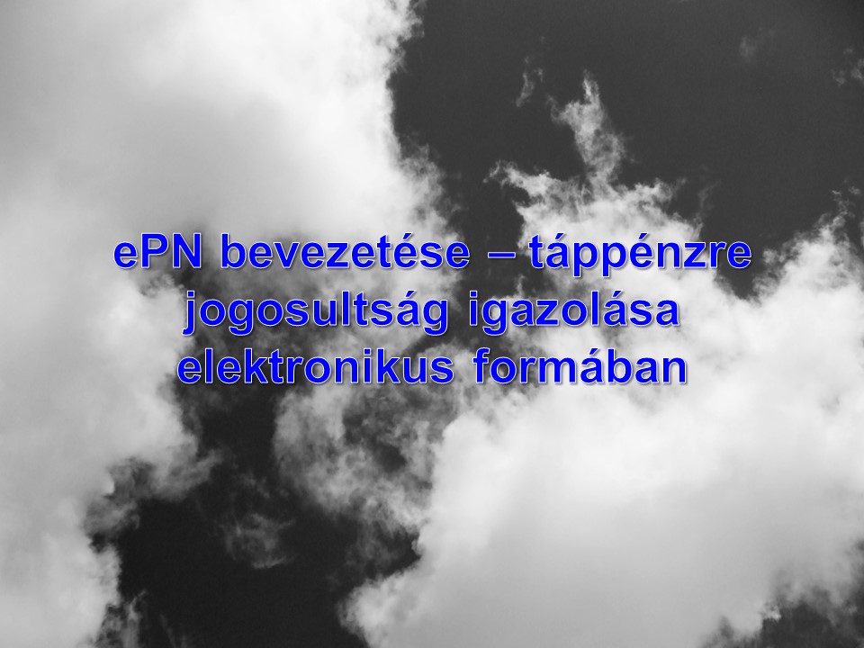ePN bevezetése – táppénzre jogosultság igazolása elektronikus formában 
Janok Júlia
Vállalkozás Szlovákiában